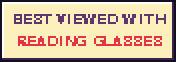 Best viewed with reading glasses